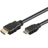 PremiumCord kabel 4K HDMI A - HDMI mini C, 1m