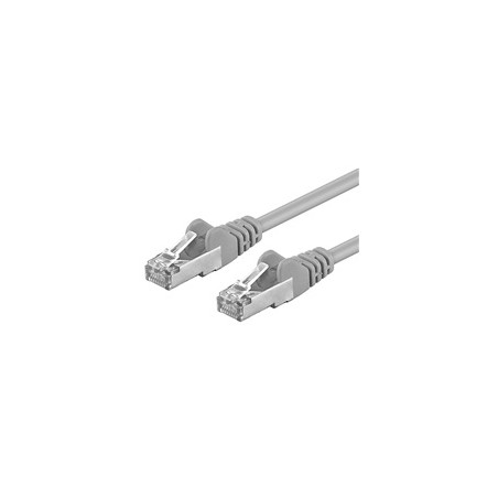 Premiumcord Patch kabel CAT 6a S-FTP,RJ45-RJ45,LSOH, AWG 26/7 3m šedá