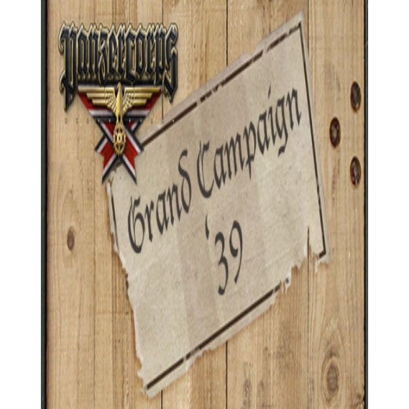 Panzer Corps Grand Campaign '39 – herní rozšíření pro PC (elektronická licence)