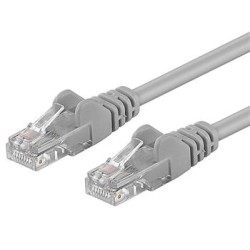 Patch kabel UTP RJ45-RJ45 level 5e 50m šedá