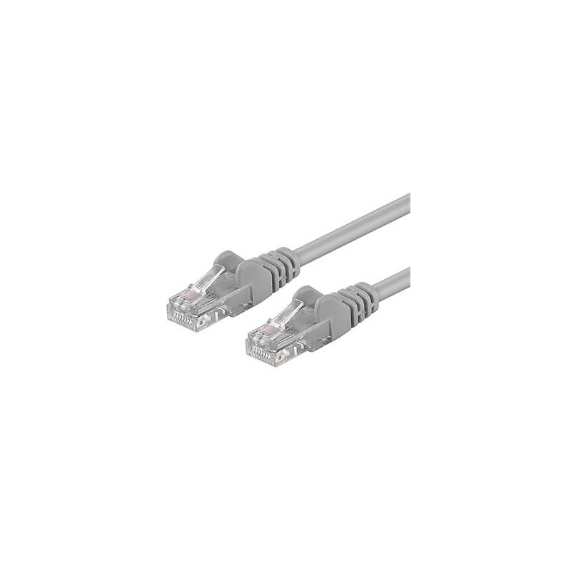 Patch kabel UTP RJ45-RJ45 level 5e 50m šedá