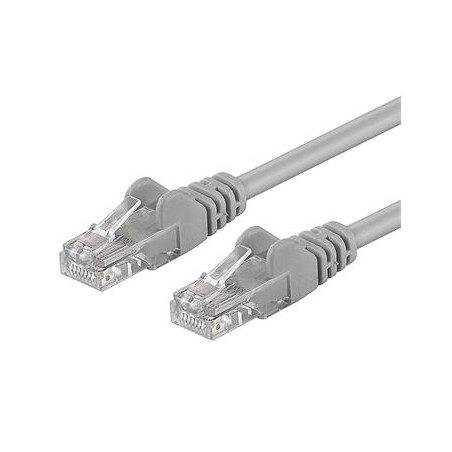 Patch kabel UTP RJ45-RJ45 level 5e 50m šedá