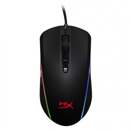 HP HyperX Pulsefire Surge/Herní/Optická/Pro praváky/16 000 DPI/Drátová USB/Černá