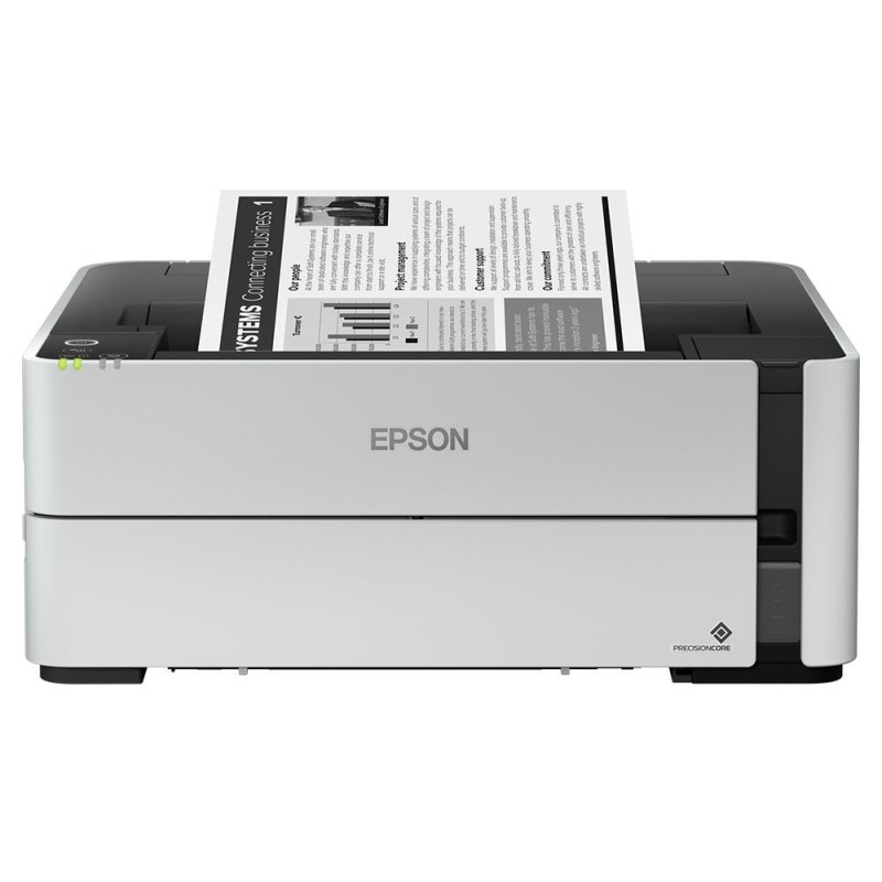 EPSON tiskárna ink EcoTank Mono M1170, A4, 1200x2400dpi, 39ppm, USB, Duplex, 3 roky záruka po reg.