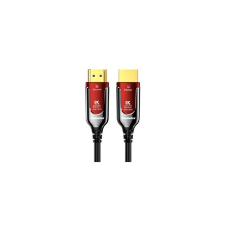 PREMIUMCORD Ultra High Speed HDMI 2.1 optický fiber kabel 8K@60Hz, zlacené 5m