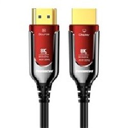 PREMIUMCORD Ultra High Speed HDMI 2.1 optický fiber kabel 8K@60Hz, zlacené 10m