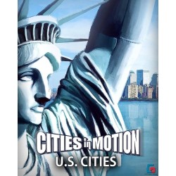 Cities in Motion US Cities – herní rozšíření pro PC (elektronická licence)