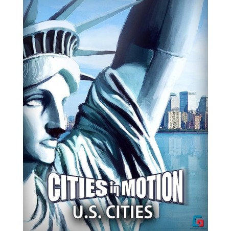 Cities in Motion US Cities – herní rozšíření pro PC (elektronická licence)