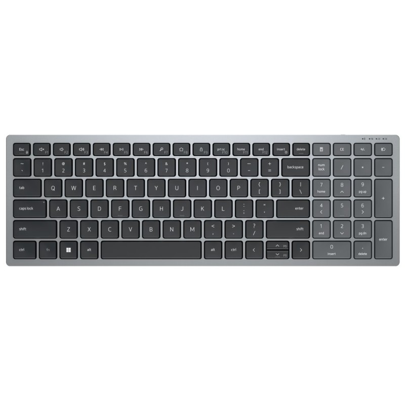 Dell KB740/Bezdrátová Bluetooth/HU layout/Šedá