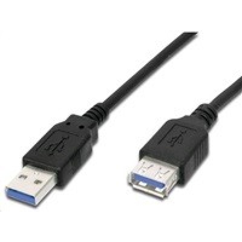 PremiumCord Prodlužovací kabel USB 3.0 Super-speed 5Gbps A-A, MF, 9pin, 2m