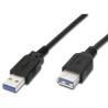 PremiumCord Prodlužovací kabel USB 3.0 Super-speed 5Gbps A-A, MF, 9pin, 2m
