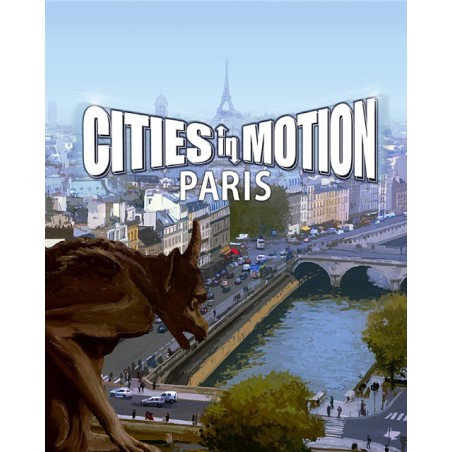 Cities in Motion Paris – herní rozšíření pro PC (elektronická licence)