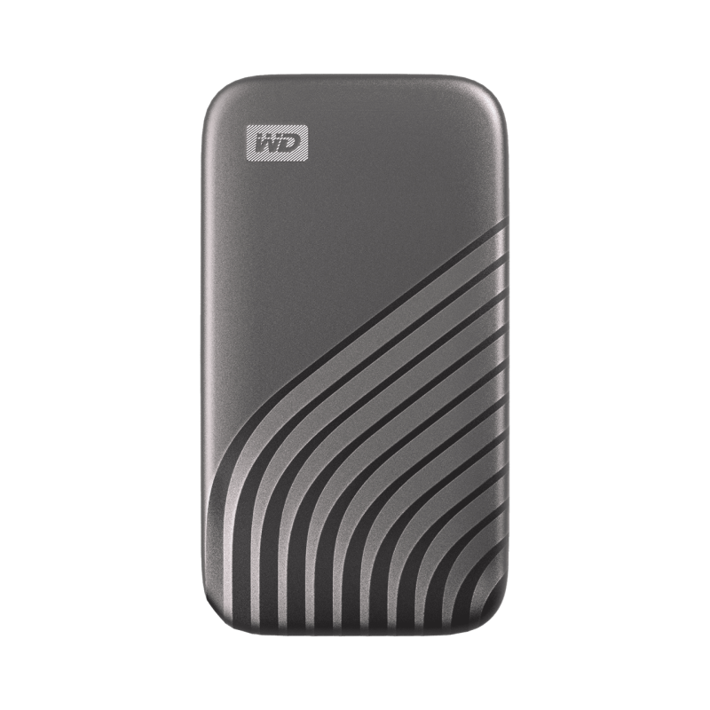 WD My Passport/2TB/SSD/Externí/2.5"/Šedá/5R