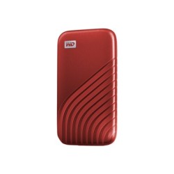 SanDisk WD My Passport SSD externí 2TB , USB-C 3.2 ,1050/1000MB/s R/W PC & Mac ,Red