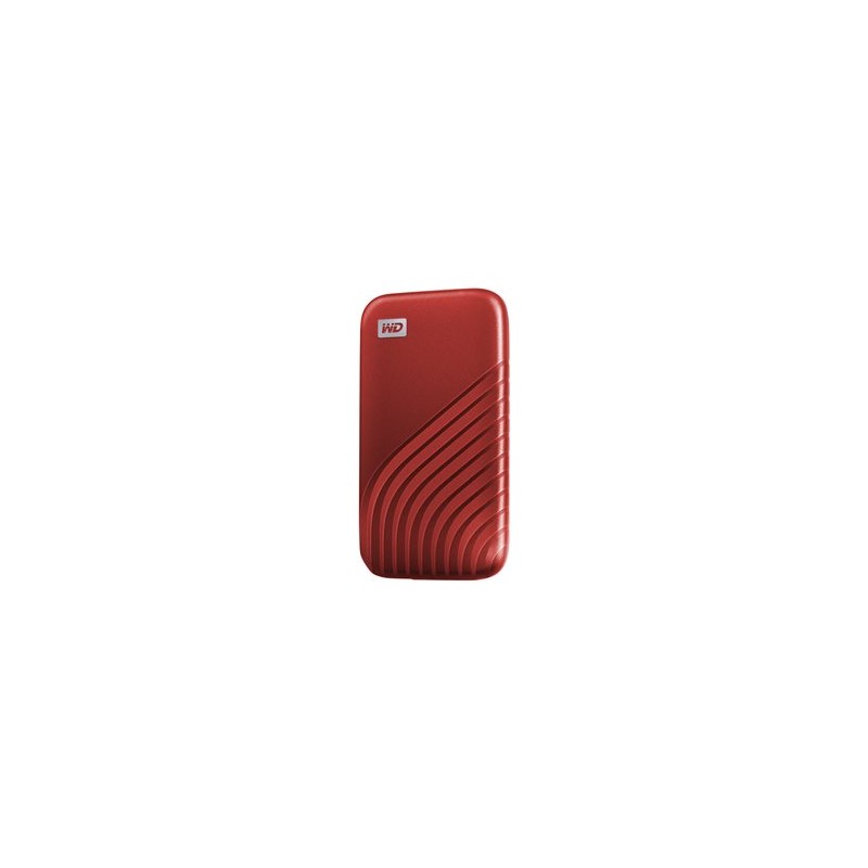 SanDisk WD My Passport SSD externí 2TB , USB-C 3.2 ,1050/1000MB/s R/W PC & Mac ,Red