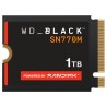 WD BLACK SSD NVMe 1TB PCIe SN770M Powered by SanDisk, Gen4 8 Gb/s, (R:5150, W:4900MB/s) M.2 2230-S3-M