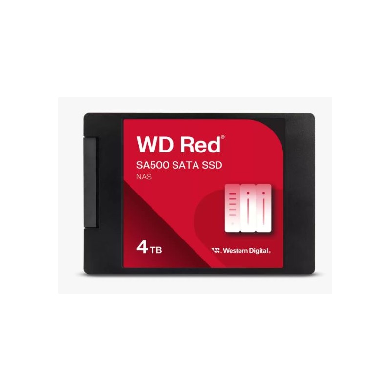 WD RED SSD 3D NAND WDS400T2R0A 4TB SATA/600 Powered by SanDisk, (R:560, W:530MB/s), 2.5"