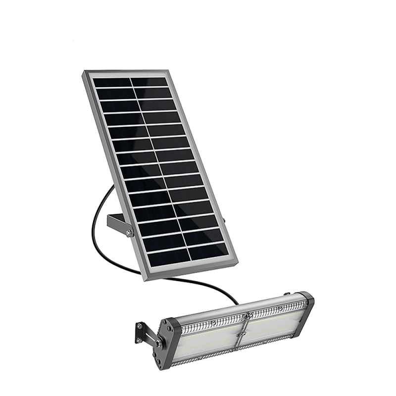 Venkovní solární LED světlo Viking SR40/5000 lm/IP65/4 režimy/studená bílá