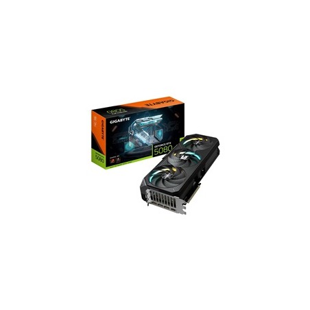 GIGABYTE VGA NVIDIA GeForce RTX 5080 GAMING 16G, 16G GDDR7, 3xDP, 1xHDMI