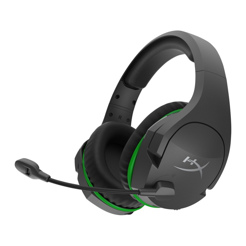 HyperX CloudX Stinger Core - Wireless Gaming Headset (Black-Green) - Xbox (HHSS1C-DG-GY/G) - Sluchátka pro herní konsole