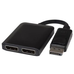 PremiumCord adaptér DisplayPort - 2x DisplayPort, rozšíření + zrcadlení obrazu, 4K*2K@30Hz