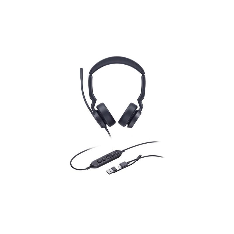 Yealink UH44 Dual UC USB-C/A, náhlavní souprava