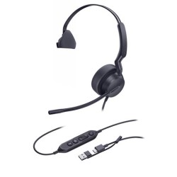 Yealink UH42 Mono UC USB-C/A, náhlavní souprava