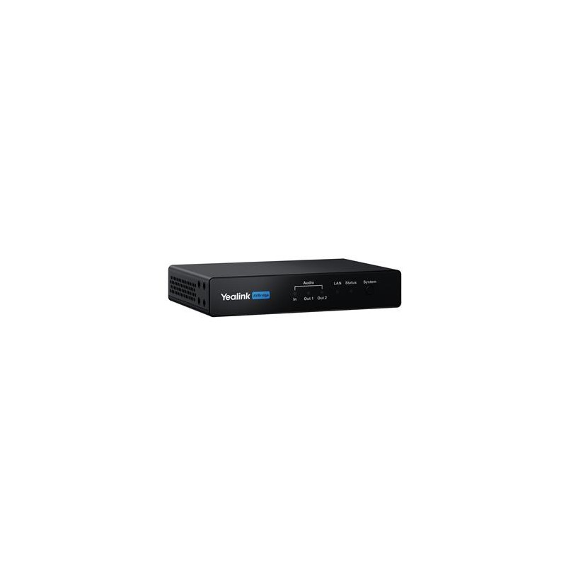Yealink AVBridge, kompaktní audio box a extender A/V signálu, AES67 a Dante