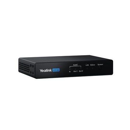 Yealink AVBridge, kompaktní audio box a extender A/V signálu, AES67 a Dante