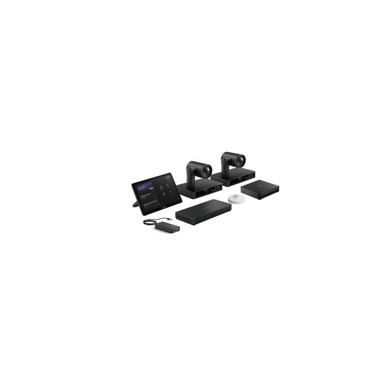 Yealink MVC S90-C5U-004,Microsoft Teams Rooms (2x UVC86, MTouch Plus, AVHub, BYOD-Extender