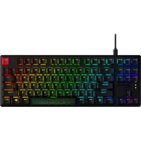 HyperX Alloy Origins Core PBT/Drátová USB/US layout/Černá 639N9AA ABA