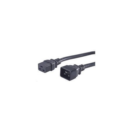 PREMIUMCORD Kabel napájecí 230V/16A prodlužovací 3m (konektory IEC 320 C19 - IEC 320 C20)