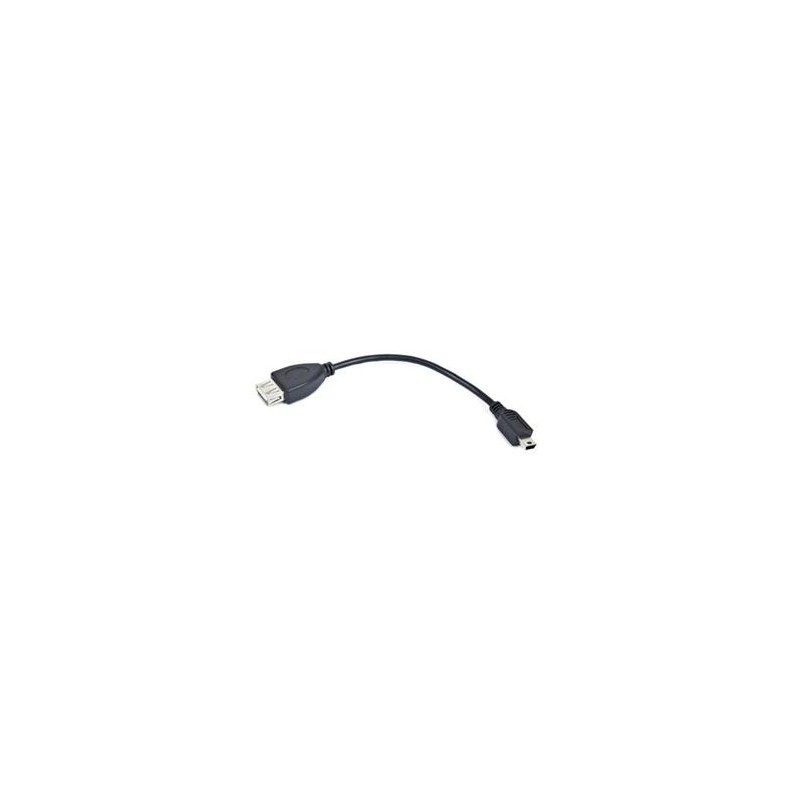Kabel USB AF/mini BM,OTG,15cm pro tab. a tel.