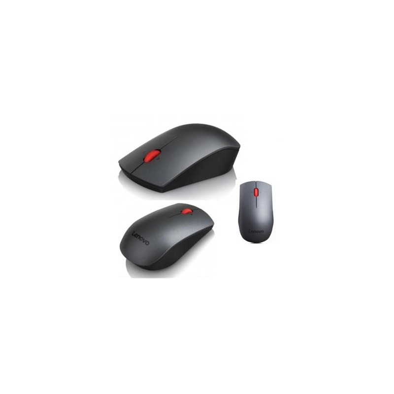 Lenovo Professional/Kancelářská/Laserová/1 600 DPI/Bezdrátová USB/Černá