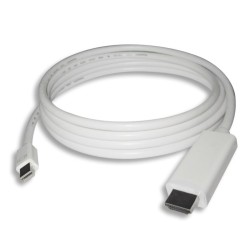 PREMIUMCORD Kabel mini DisplayPort 1.2 na HDMI 2.0, pro rozlišení 4Kx2K@60Hz, 2m