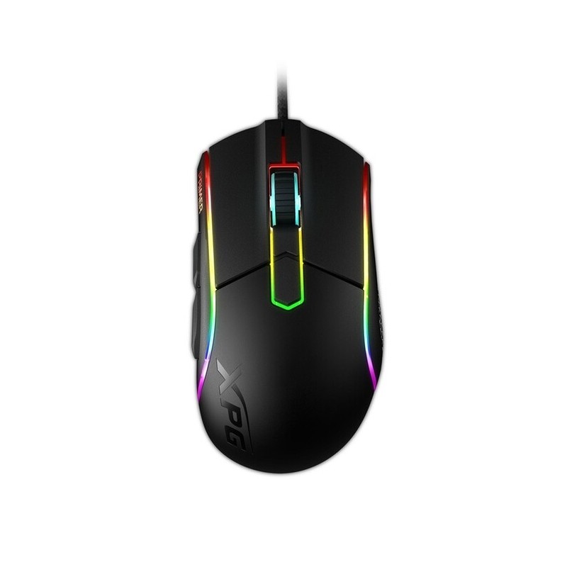 Adata XPG PRIMER/Herní/Optická/Pro praváky/6 000 DPI/Drátová USB/Černá