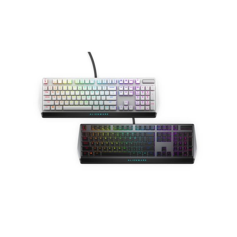 Dell Alienware 510K Low-profile RGB Mechanická herní klávesnice - Dark Side of the Moon