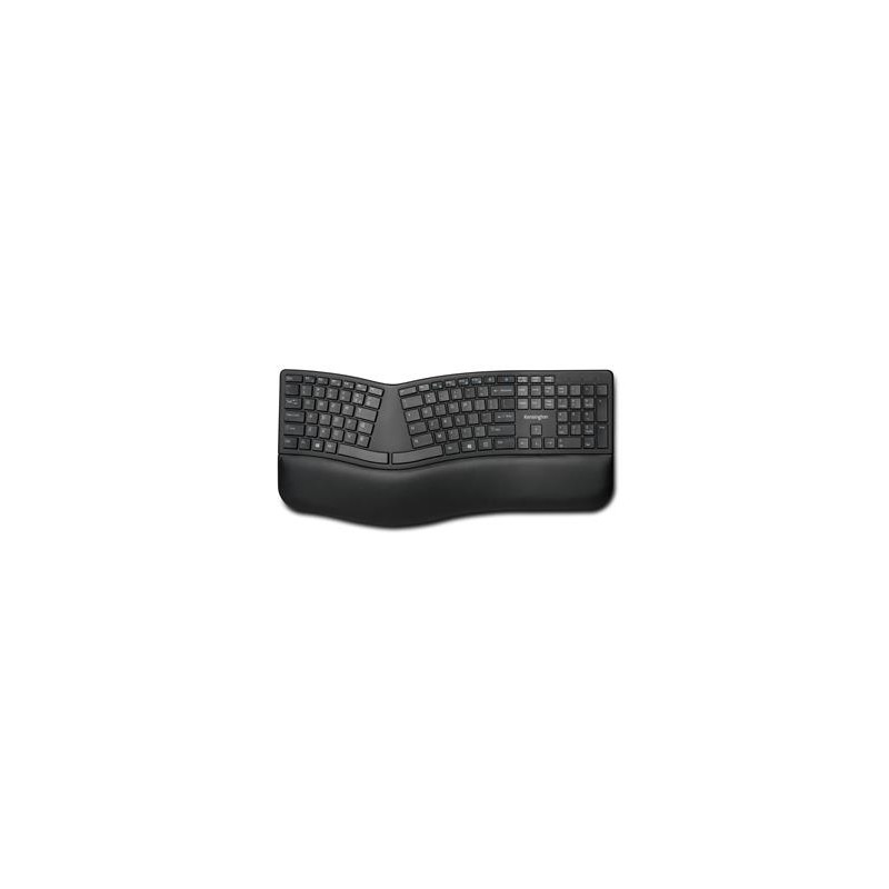 Kensington Pro Fit Ergo/Bezdrátová USB + Bluetooth/UK layout/Černá