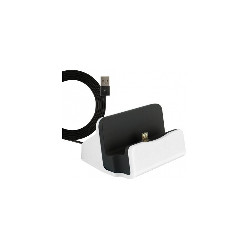 Univerzální stolní kolébka s oboustranným microUSB konektorem