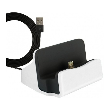 Univerzální stolní kolébka s oboustranným microUSB konektorem