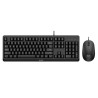 Philips klávesnice SPT6207BL - drátová, US