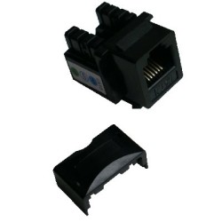 DATACOM Keystone UTP RJ12 Cat3 (DUAL) černý