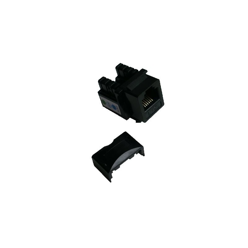 DATACOM Keystone UTP RJ12 Cat3 (DUAL) černý
