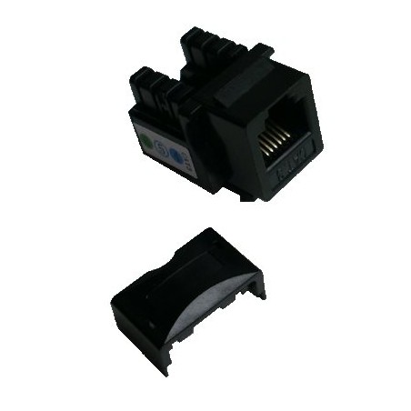 DATACOM Keystone UTP RJ12 Cat3 (DUAL) černý