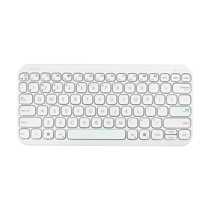 ASUS Marshmallow KW100/Bezdrátové Bluetooth/CZ/SK/Bílá
