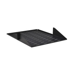 Police pevná SmartRack 2U, nosnost 45kg, hloubka 546mm, montáž na střed, odvětrávaná