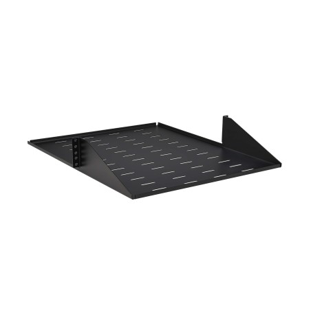 Police pevná SmartRack 2U, nosnost 45kg, hloubka 546mm, montáž na střed, odvětrávaná