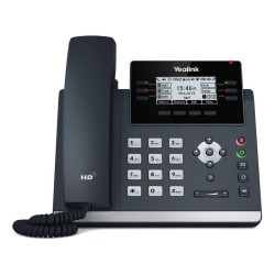 Yealink SIP-T42U SIP telefon, PoE, 2,7" 192x64 LCD, 15 prog.tl.,2xUSB, GigE