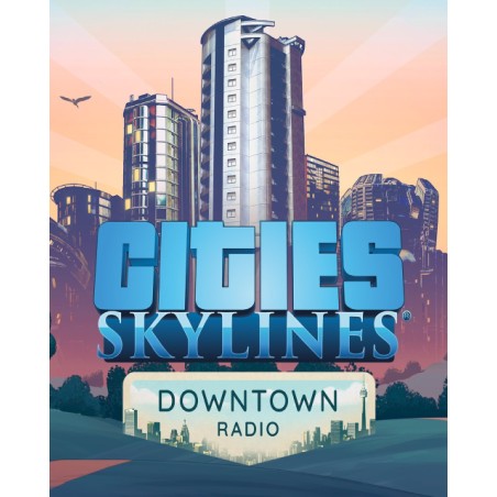 Cities Skylines Downtown Radio – herní rozšíření pro PC (elektronická licence)