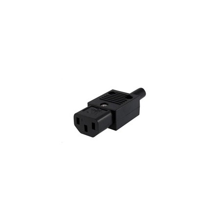 PREMIUMCORD Konektor napájecí 230V na kabel (samice, IEC C13)
